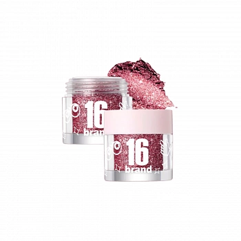 Универсальные тени-шиммер для век 02 16 Candy Rock Pearl Powder 02