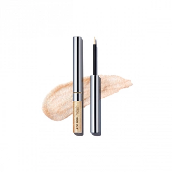 Сияющие тени для век 01 Eco Soul Sparkling Eye [Twinkle] CR03 Sugar Drop